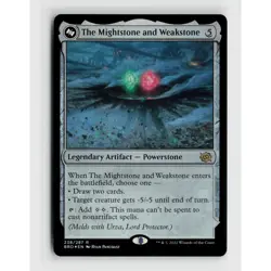 MTG The Mightstone and Weakstone #238 BRO The Brothers' War Foil R NM Magic Card - Image 1
