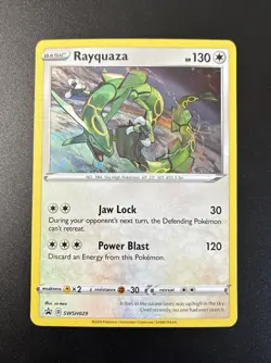 Rayquaza SWSH029 SWSH: Sword & Shield Promo Cards Holo - Image 1