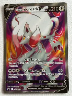 Hisuian Zoroark V Promo SWSH: Sword & Shield Promo Cards SWSH297 NM - Image 1