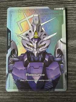 Gundam Kimaris Resource Foil - R-019 - C+ NM - Gundam TCG Card Game - Image 1