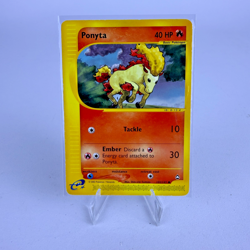 Ponyta Aquapolis 102/147 Vintage WOTC era E-Reader Pokemon Card - Image 1