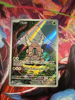 Pokemon 2024 Twilight Masquerade Pinser Illustration Rare Card 168/167 - Image 1