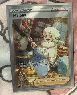 Pokemon Melony Trainer Full Art Holo GG64/GG70 Crown Zenith 2023 Card NM - Image 1