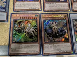 YU-GI-OH BURST PROTOCOL 13 HOLO CARD LOT 3 SECRETS SUPERS SEALED TOKENS - Image 2