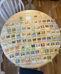 Pokemon TCG 72 Assorted Vintage Cards, Base Set Two And Jungle (Duplicates) - Image 1