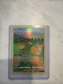 Ditto Holo Ultra Rare GG22/GG70 Crown Zenith Galarian Gallery • NM Pokemon Card - Image 1