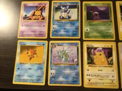 Lot Of 10 Vintage Non-Holo Pokemon Cards With Pikachu - No Duplicates - NICE! - Image 2
