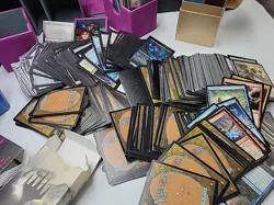 Magic The Gathering Huge Lot 800+ Cards Deck Boxes Dice Sleeves Ultra Pro MTG Co - Image 4