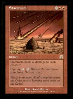 Starstorm LP Light Play Onslaught MTG [9002] - Image 1