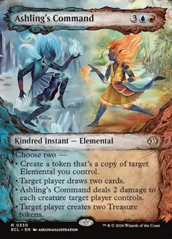 Ashling's Command - Foil Showcase ECL NM MTG - Image 1