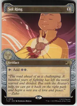 MTG Sol Ring (Showcase) Normal NM Avatar: The Last Airbender: 316 - Image 1