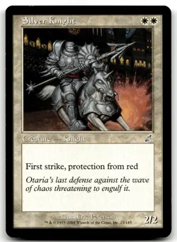 MTG Silver Knight U Scourge 23 LP - Image 1