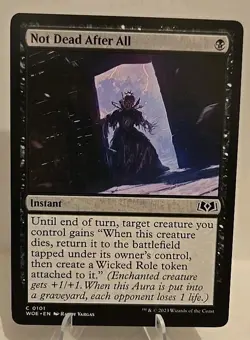 Not Dead After All MTG Wilds of Eldraine Regular - Image 1