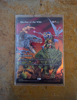 MTG TMNT Lot 14 Showcase Mythic Borderless Foil Dark Leo Shredder Brainstorm - Image 5