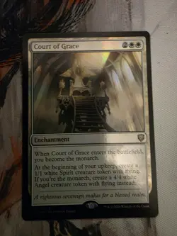 MTG FOIL Court of Grace - Commander Legends #016 - Image 1
