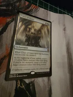 MTG FOIL Court of Grace - Commander Legends #016 - Image 2