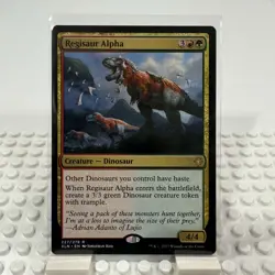 Regisaur Alpha Ixalan MP Moderately Played - Image 1