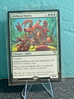 Lifeblood Hydra #303 (NM) Commander Masters CMM Magic MTG - Image 1