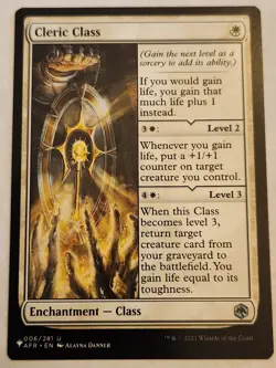 Cleric Class AFR #6 Uncommon Regular NM+ - Image 1