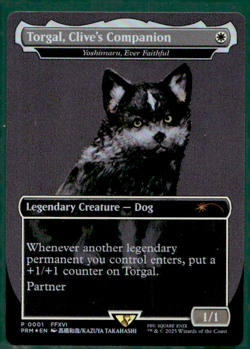 TORGAL, CLIVE'S COMPANION YOSHIMARU, EVER FAITHFUL FOIL MAGICFEST VEGAS 2025 MTG - Image 1