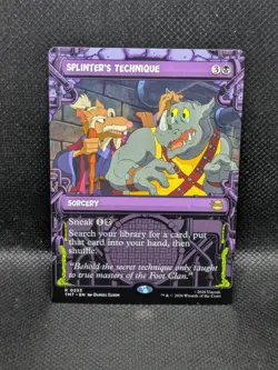 Splinter's Technique Showcase - 233 - R - MTG: Teenage Mutant Ninja Turtles - Image 1