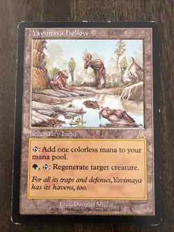 MTG - Yavimaya Hollow - Urza's Destiny - LP - Image 1