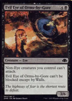 Dominaria Remastered #83 Evil Eye of Orms-by-Gore - Image 1