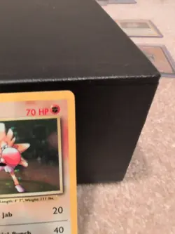 Hitmonchan - 7/102 - Pokemon Base Set Unlimited Holo Rare Card WOTC NM - Image 2
