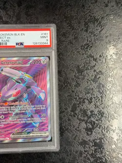 2025 POKEMON BLACK BOLT EN GENESECT ex ULTRA RARE #161 MINT 💎 PSA 9 - Image 2
