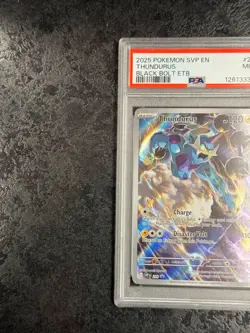 2025 POKEMON SVP EN THUNDURUS BLACK BOLT ETB #209 MINT 💎 PSA 9 - Image 3