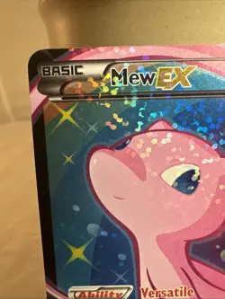 EX HOLO Mew RC24/RC25 PL - Legendary Treasures Radiant Collection Pokemon Card - Image 2