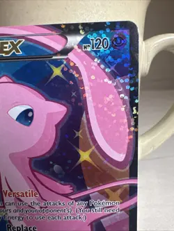 EX HOLO Mew RC24/RC25 PL - Legendary Treasures Radiant Collection Pokemon Card - Image 3