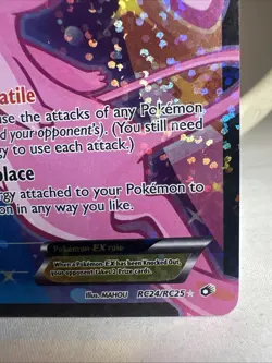 EX HOLO Mew RC24/RC25 PL - Legendary Treasures Radiant Collection Pokemon Card - Image 4