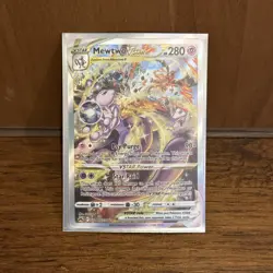 Pokemon Mewtwo VSTAR Ultra Rare Crown Zenith: Galarian Gallery GG44/GG70 - Image 1