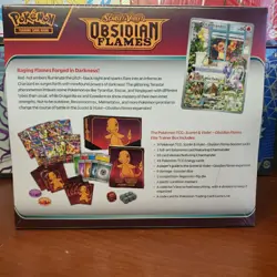 Pokemon Scarlet & Violet Obsidian Flames Elite Trainer Box (ETB) Sealed - Image 3