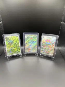 Pokemon SV:151 Bulbasaur 166/165, Ivysaur 167/165, & Venusaur Ex 198/165 - Image 1
