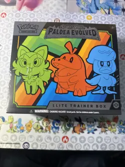 Pokemon TCG Paldea Evolved Elite Trainer Box Sealed ETB - Image 1