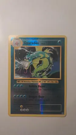 Pokemon TCG Gyarados Evolutions 34/108 Reverse Holo Holo Rare - Image 1