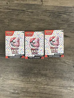 Pokemon TCG Scarlet and Violet 151 Booster Bundle Lot of 3 - Image 1