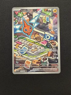 Pokemon TCG Rotom 197/182 Sv10: Destined Rivals Illustration Rare Near Mint - Image 1
