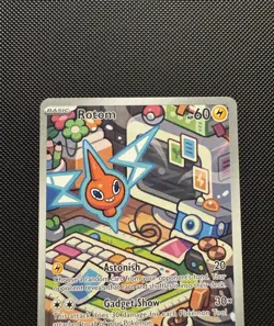 Pokemon TCG Rotom 197/182 Sv10: Destined Rivals Illustration Rare Near Mint - Image 3