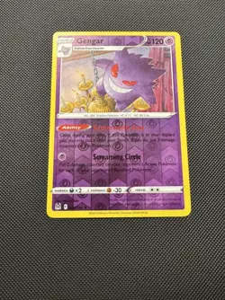 Pokemon TCG Gengar 066/196 SWSH11: Lost Origin Reverse Holofoil Rare Near Mint - Image 2