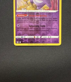 Pokemon TCG Gengar 066/196 SWSH11: Lost Origin Reverse Holofoil Rare Near Mint - Image 4