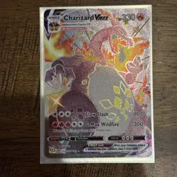 Pokemon TCG Charizard Vmax SV107/SV122 Shining Fates Shiny Vault NM - Image 2