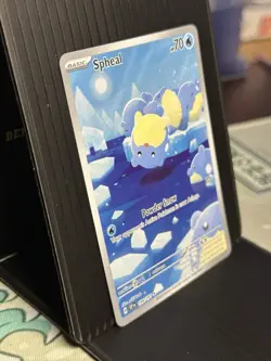 Spheal 199/191 SV8: Surging Sparks Illustration Rare 70 HP Pokemon TCG English - Image 3