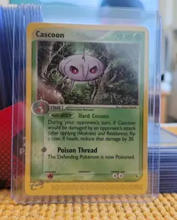 Pokemon TCG Cascoon EX Ruby & Sapphire 26/109 Regular Uncommon English Near Mint - Image 1