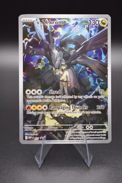 Pokemon TCG N's Zekrom 031 Me: Mega Evolution Promo Holo NM Ungraded - Image 1
