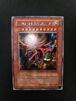 Yu Gi Oh! Slifer The Sky Dragon GBI-001 Secret Promo No Lob Lod Mfc Ioc Dcr - Image 1
