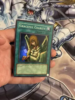 Graceful Charity SDP-040 Super Rare Unlimited Yugioh LP (ST) (21) - Image 2