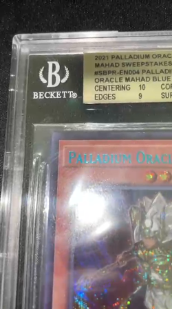 YuGiOh Palladium Oracle Mahad Blue SBPR-EN004 Sweepstakes - BGS Gem Mint 9.5 (B) - Image 2